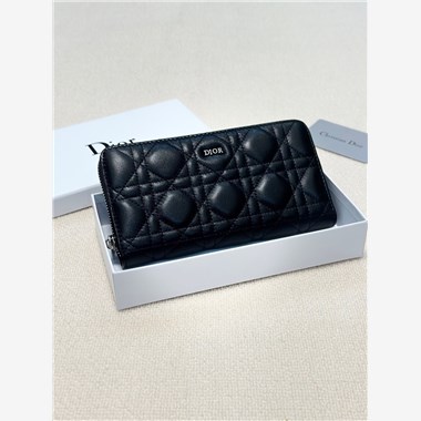 DIOR   2025新款時尚皮夾 尺寸：19*10CM