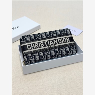 DIOR  2025新款時尚皮夾 尺寸：19*10CM