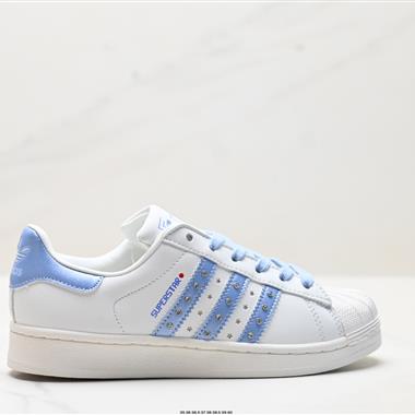 Adidas 三葉草 Originals Superstar貝殼頭系列低幫經典百搭休閑運動板鞋