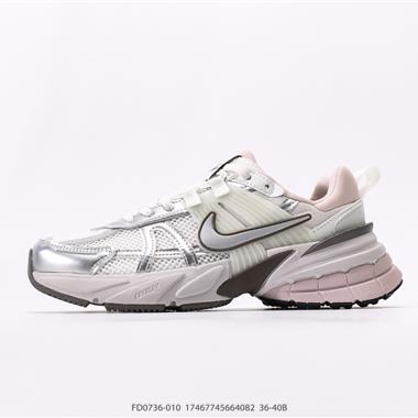 NIKE V2K RUN跑步鞋復古風潮 網面透氣運動鞋