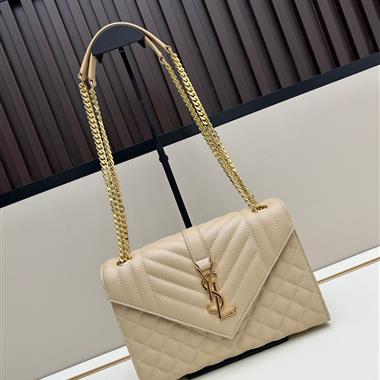 YSL   2025新款女生時尚包包 尺寸：24*18*7CM