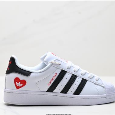 Adidas 三葉草 Originals Superstar 貝殼頭系列低幫經典百搭休閒運動板鞋