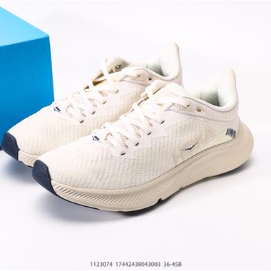 HOKA ONE ONE 大地飛越 Skyline Float X 系列 網面透氣 防滑輕便厚底跑步鞋