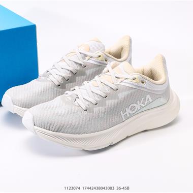 HOKA ONE ONE 大地飛越 Skyline Float X 系列 網面透氣 防滑輕便厚底跑步鞋