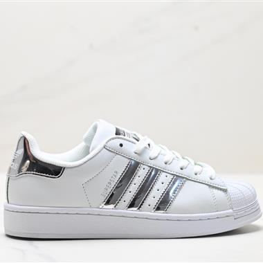 Adidas 三葉草 Originals Superstar貝殼頭系列低幫經典百搭休閒運動板鞋