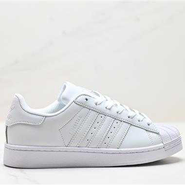 Adidas 三葉草 Originals Superstar貝殼頭系列低幫經典百搭休閒運動板鞋