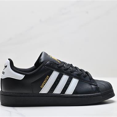 Adidas 三葉草 Originals Superstar貝殼頭系列低幫經典百搭休閒運動板鞋