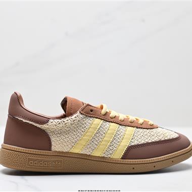 Adidas 三葉草夏男女HANDBALL 編織T頭運動休閒鞋