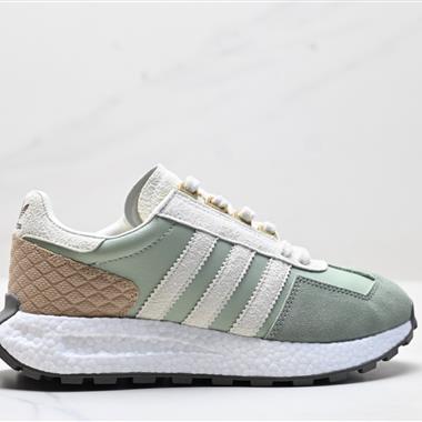 Adidas Retropy E5 新款運動休閒爆米花 三葉草 厚底跑鞋