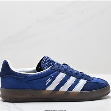 Adidas Originals Gazelle Indoor 三葉草休閒防滑耐磨低幫板鞋