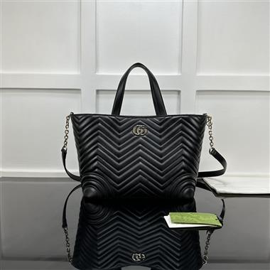 GUCCI    2025新款女生時尚包包 尺寸：28*24*16CM