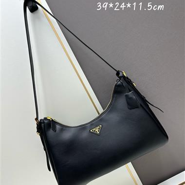 PRADA   2025新款女生時尚包包 尺寸：39*24*11.5CM