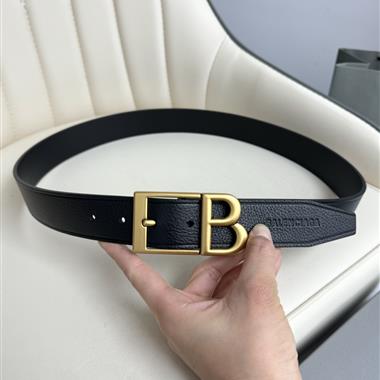 Balenciaga   2025新款時尚皮帶  3.5CM