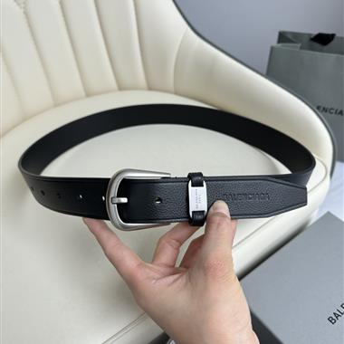 Balenciaga   2025新款時尚皮帶  3.5CM