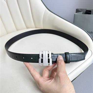 Balenciaga   2025新款時尚皮帶  2.5CM
