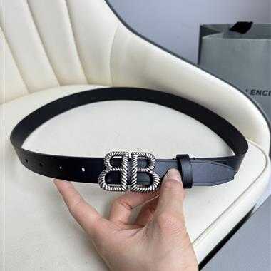 Balenciaga   2025新款時尚皮帶  2.5CM
