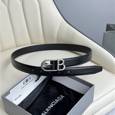 Balenciaga   2025新款時尚皮帶  2.5CM