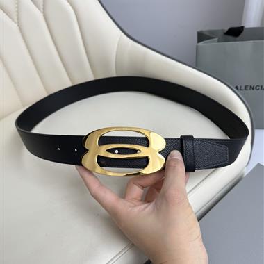 Balenciaga   2025新款時尚皮帶  3.5CM