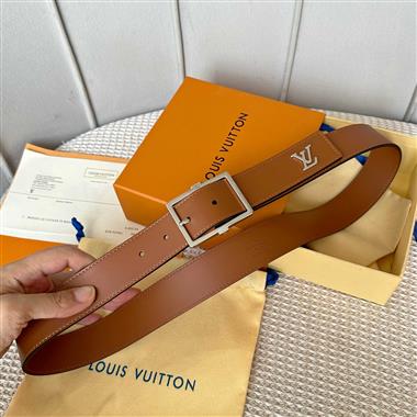 LOUIS VUITTON   2025新款時尚皮帶  3.5CM