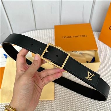 LOUIS VUITTON   2025新款時尚皮帶  3.5CM