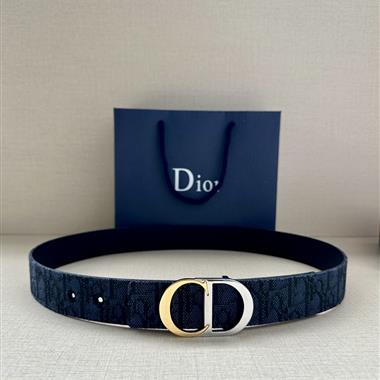 DIOR    2025新款時尚皮帶  3.5CM