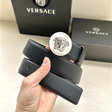 VERSACE   2025新款時尚皮帶  4.0CM
