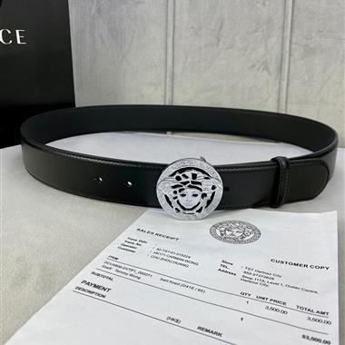 VERSACE   2025新款時尚皮帶  4.0CM
