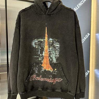 Balenciaga   2025秋冬新款衛衣帽T  尺寸偏大