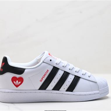 Adidas Originals Superstar 貝殼頭系列  三葉草 低幫經典百搭休閒運動板鞋
