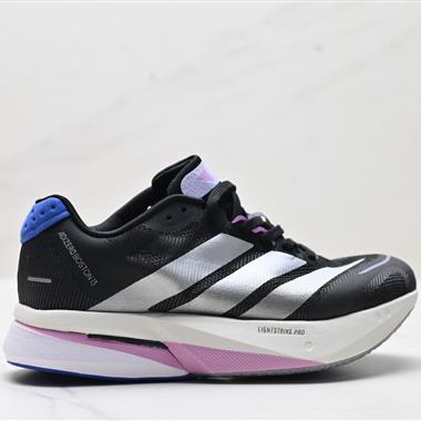 Adidas adizero BOSTON 13 透氣網眼競速跑鞋