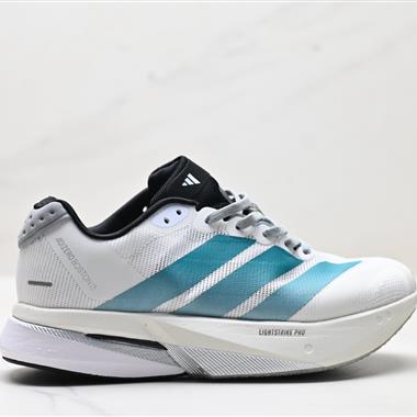 Adidas adizero BOSTON 13 透氣網眼競速跑鞋