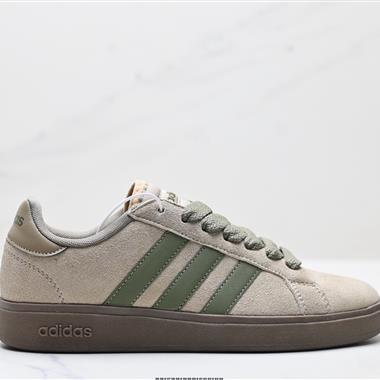 Adidas GRAND COURTBEAT Base 00S 休閒 耐磨 低幫 板鞋