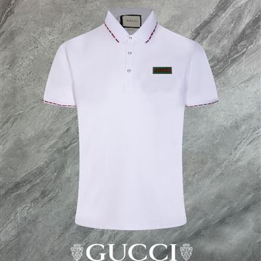 GUCCI   2025夏季新款短袖POLO衫