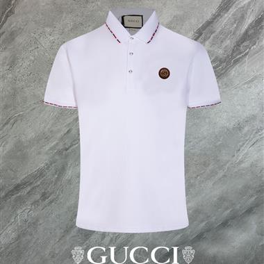 GUCCI   2025夏季新款短袖POLO衫