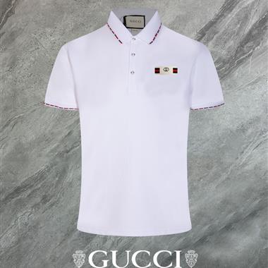 GUCCI   2025夏季新款短袖POLO衫