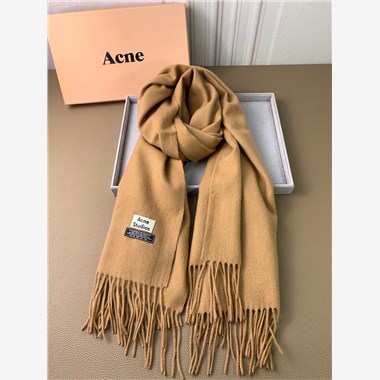 ACNE  2024秋冬新款時尚圍巾 尺寸：200-70