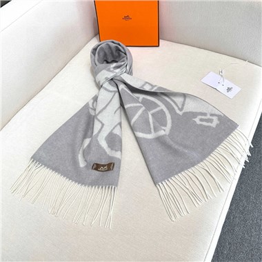 HERMES  2025秋冬新款時尚圍巾 尺寸：180-30