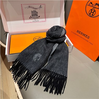 HERMES  2025秋冬新款時尚圍巾 尺寸：180-30