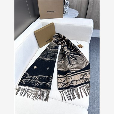 BURBERRY  2025秋冬新款時尚圍巾 尺寸：210-45