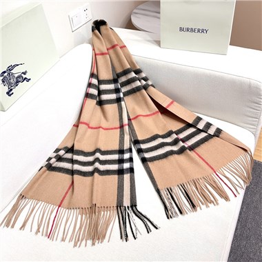 BURBERRY  2025秋冬新款時尚圍巾 尺寸：200-70