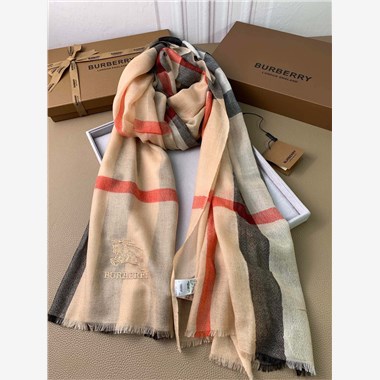 BURBERRY  2025秋冬新款時尚圍巾 尺寸：220-75