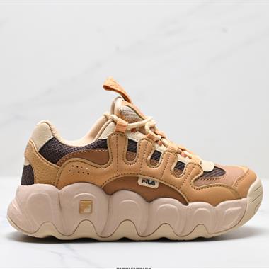 FILA Croissant WE 抓絨 織物合成革 防滑耐磨低幫 生活休閒鞋