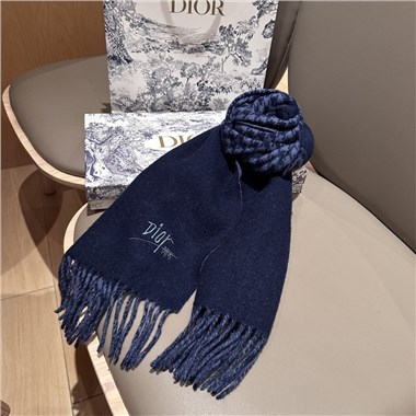 DIOR  2025秋冬新款時尚圍巾 尺寸：180-32
