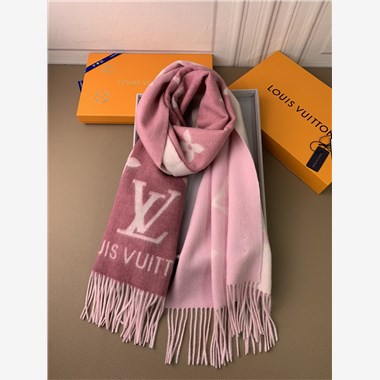  LOUIS VUITTON 2025秋冬新款時尚圍巾 尺寸：190-45