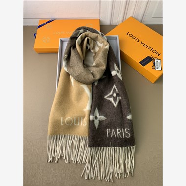  LOUIS VUITTON 2025秋冬新款時尚圍巾 尺寸：190-45