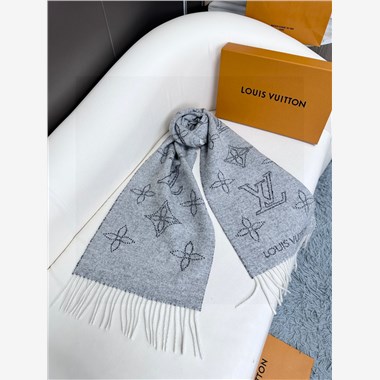  LOUIS VUITTON 2025秋冬新款時尚圍巾 尺寸：196-28