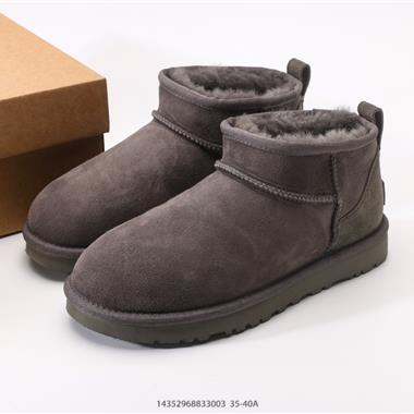 UGG 扣子筒靴 時尚舒適女鞋厚底增高 雪地靴
