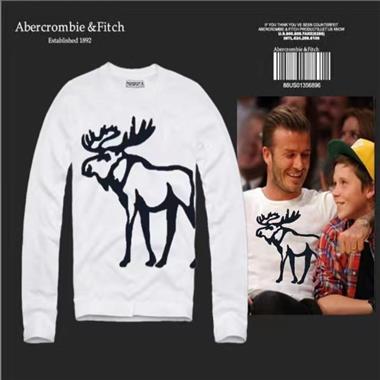 Abercrombie & Fitch   2025秋冬新款長袖T恤