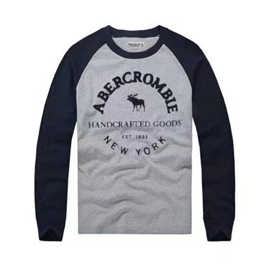 Abercrombie & Fitch   2025秋冬新款長袖T恤