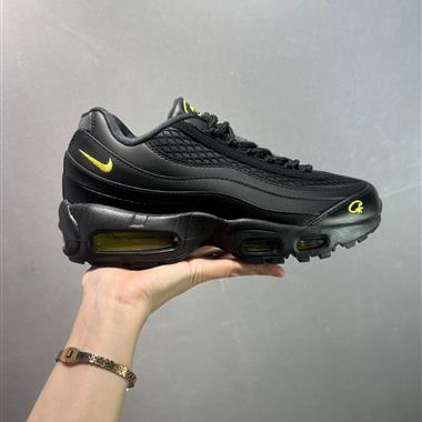 Nike Air Max 95 x Stash Black and Harbor Blue 氣墊增高跑步鞋